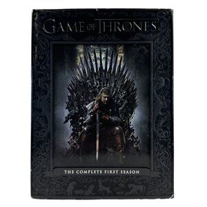 Game Of Thrones The Complete First Season DVD Box Set 5 Discs with Episode Guide